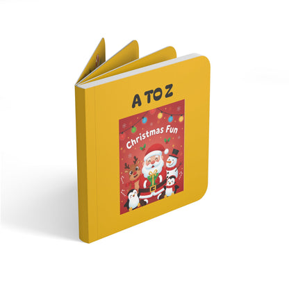 Christmas A–Z Board Book — Alphabet of Holiday Words for Kids