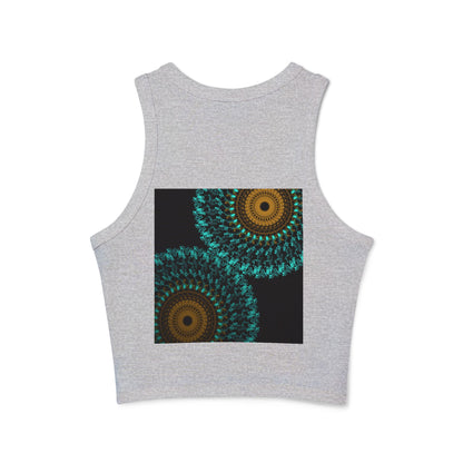 Women's Micro Rib Racer Tank Top