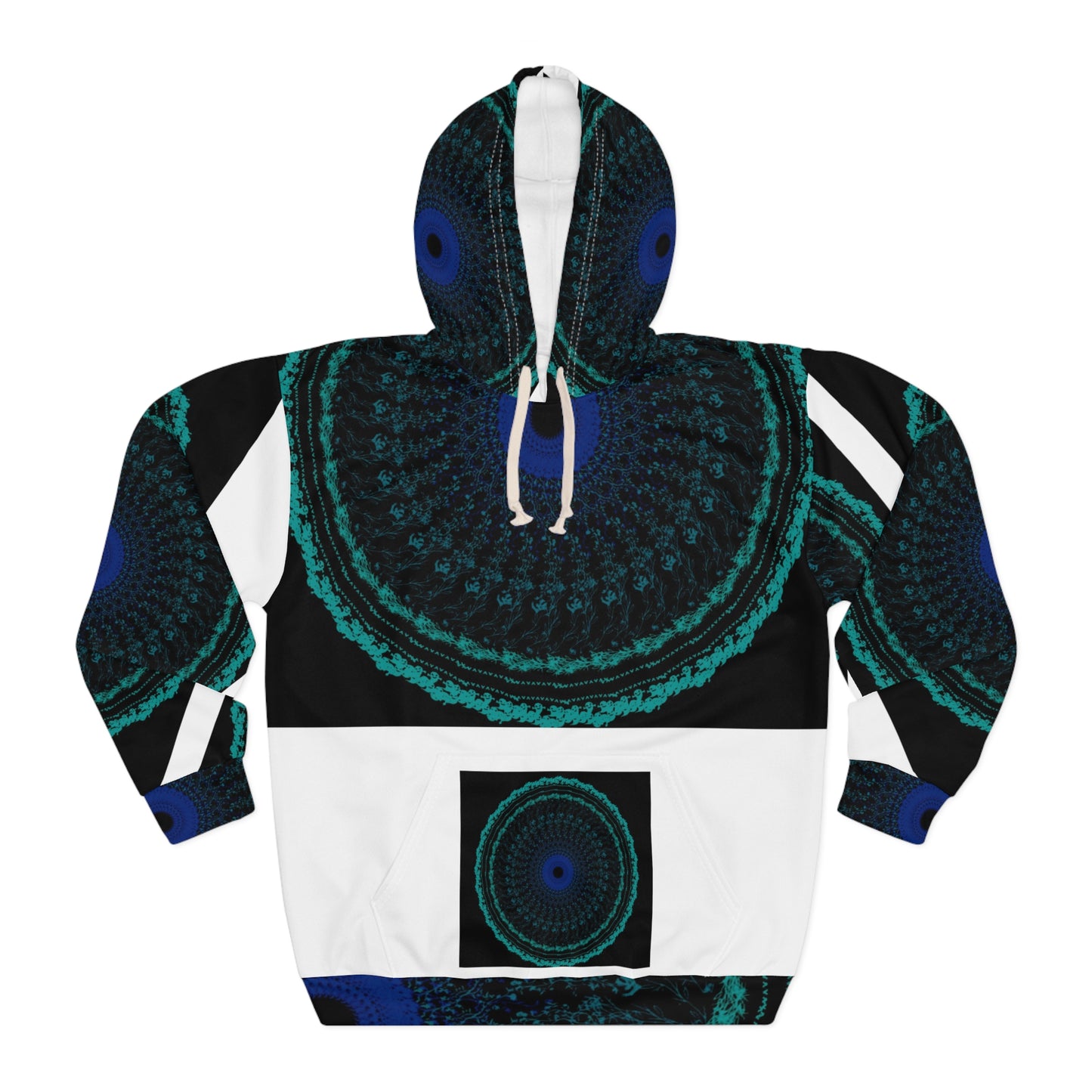 Vibrant Geometric Unisex Pullover Hoodie, Cozy Casual Wear, Unique Gift for Friends, Fashion Statement, Artistic Apparel, Everyday Style