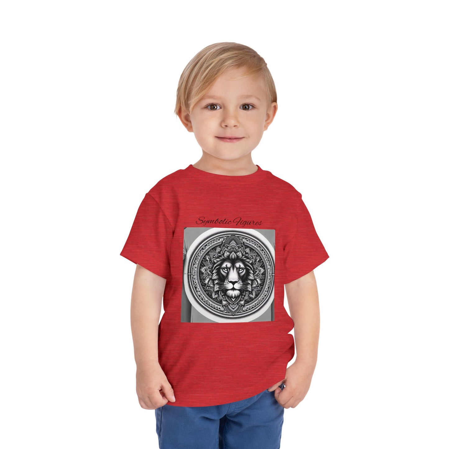 Lion Graphic Toddler Tee | Cute Kids T-Shirt, Animal Lover Gift, Birthday Outfit, Fun Playwear, Symbolic Figures Design