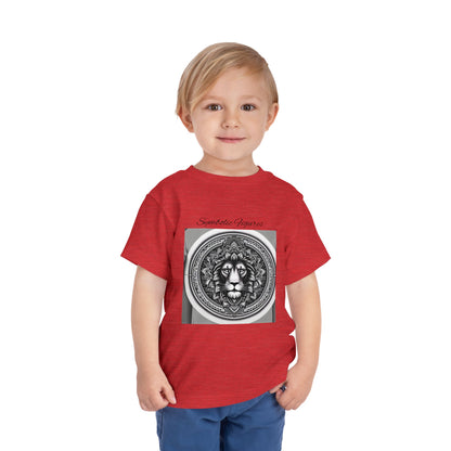 Lion Graphic Toddler Tee | Cute Kids T-Shirt, Animal Lover Gift, Birthday Outfit, Fun Playwear, Symbolic Figures Design