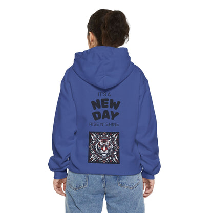 Fearless Tiger Design Hoodie, Cozy Unisex Hoodie, Gift for Him/Her, Stylish Casual Wear, Cool Streetwear