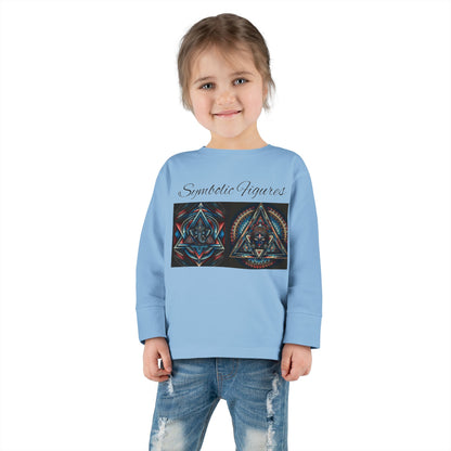 Toddler Long Sleeve Tee, Colorful Graphic Tee, Kids Playwear, Toddler Gift, Birthday Shirt, Baby Shower Gift