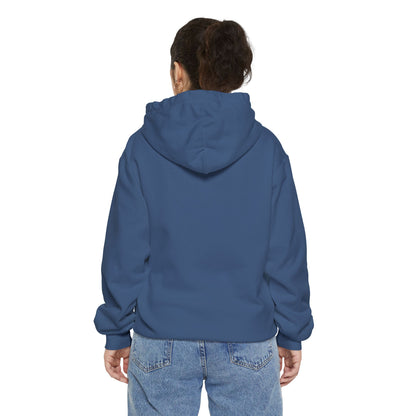 Cosy Unisex Garment-Dyed Hoodie with Unique Red Design | Ideal for Casual Wear, Gift Ideas, Men & Women, Cozy Layering, Fall Fashion
