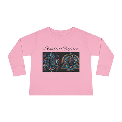 Toddler Long Sleeve Tee, Colorful Graphic Tee, Kids Playwear, Toddler Gift, Birthday Shirt, Baby Shower Gift