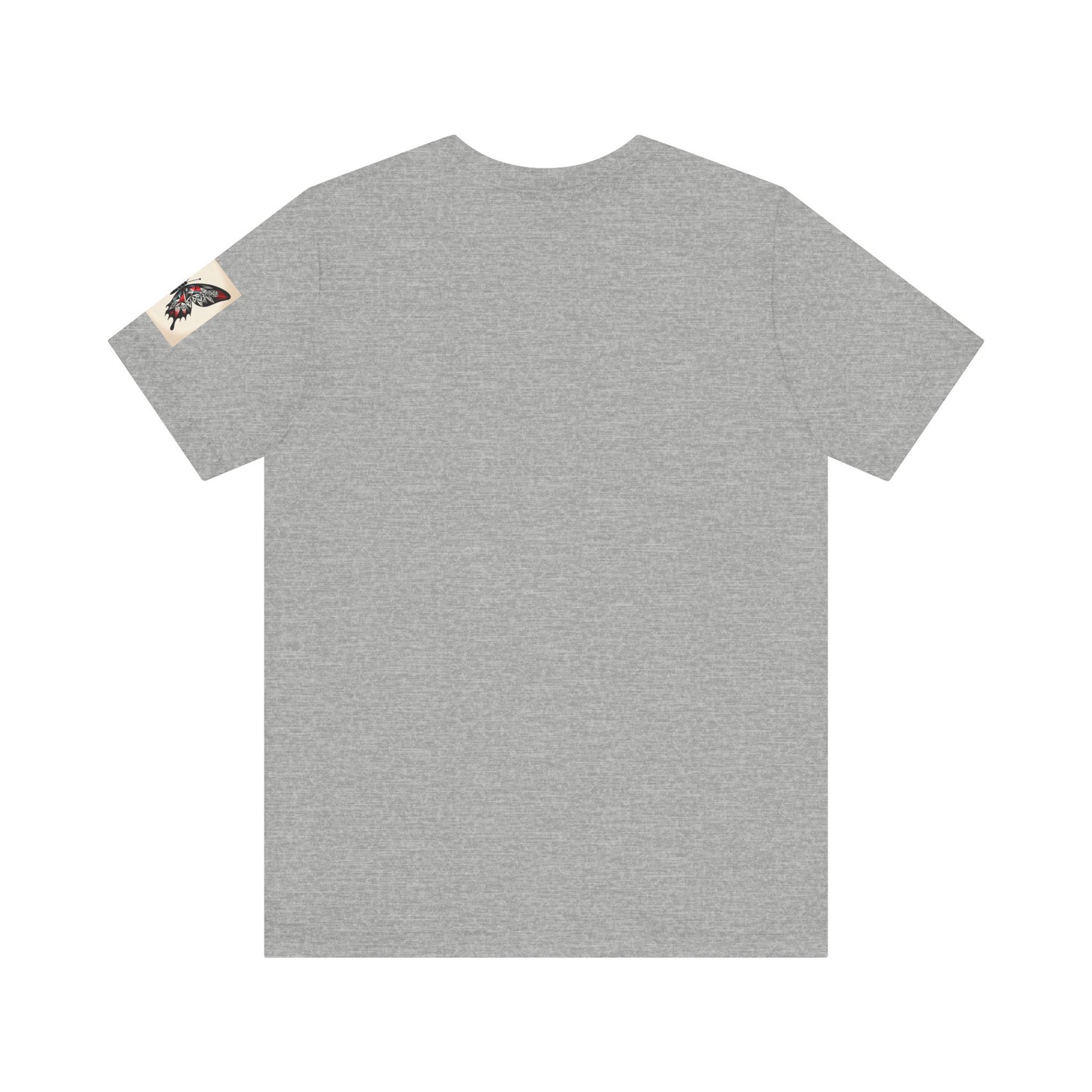 Butterfly Graphic Tee | Unisex Short Sleeve Shirt, Casual Wear, Nature Lover Gift, Boho Style, Summer Fashion