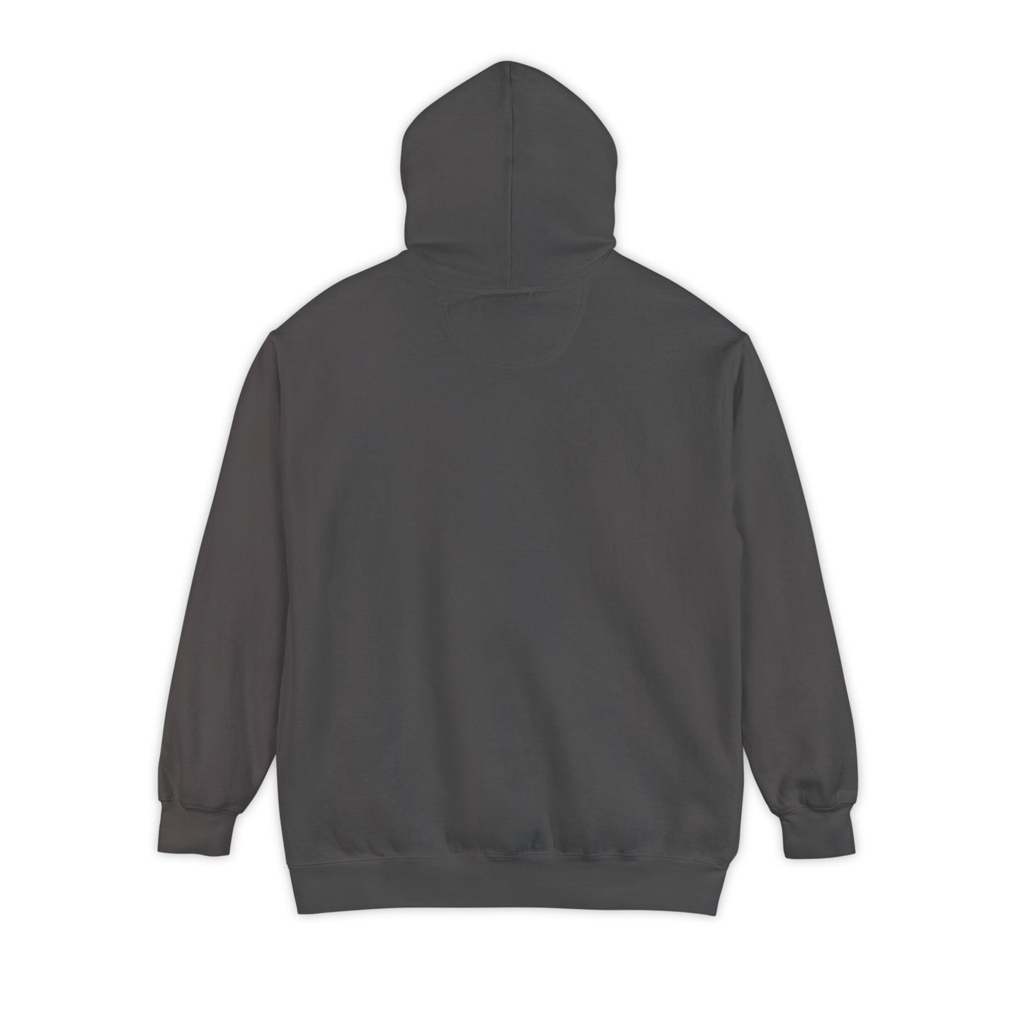 Cosy Unisex Garment-Dyed Hoodie with Unique Red Design | Ideal for Casual Wear, Gift Ideas, Men & Women, Cozy Layering, Fall Fashion