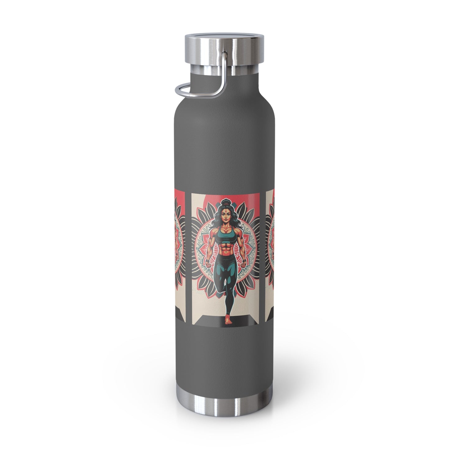 Colorful Insulated Water Bottle - 22oz - Perfect for Fitness, Travel, Hydration, Gifts & Eco-Conscious Living