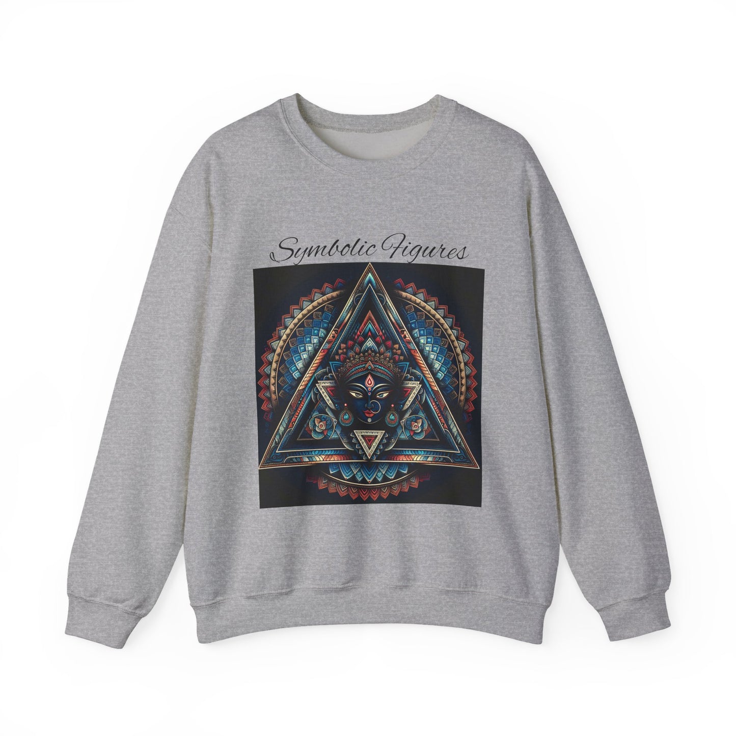 Abstract Art Crewneck Sweatshirt - Boho Style, Unisex Gift, Cozy Fashion, Art Lover Gift, Unique Sweatshirt, Relaxed Aesthetic