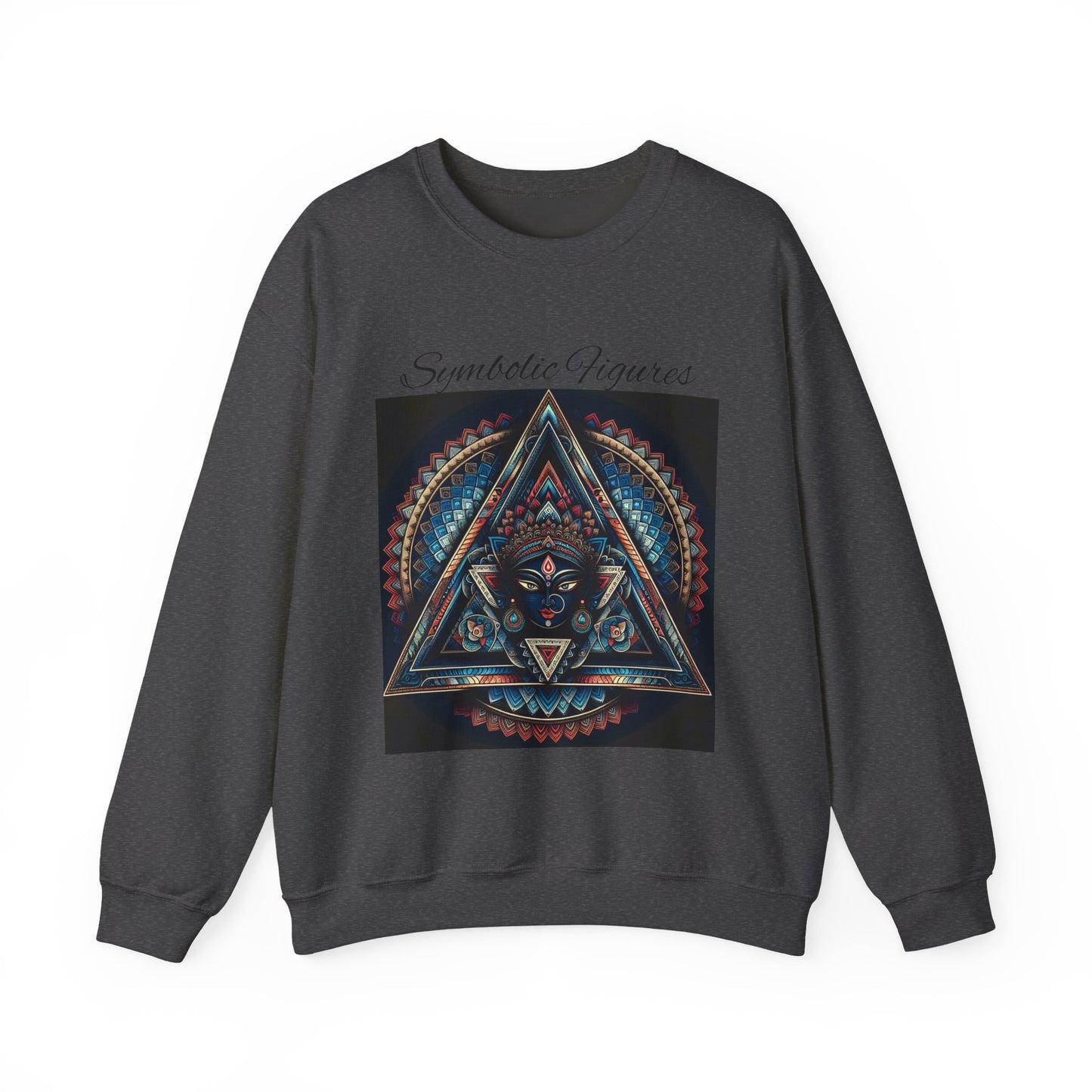 Abstract Art Crewneck Sweatshirt - Boho Style, Unisex Gift, Cozy Fashion, Art Lover Gift, Unique Sweatshirt, Relaxed Aesthetic