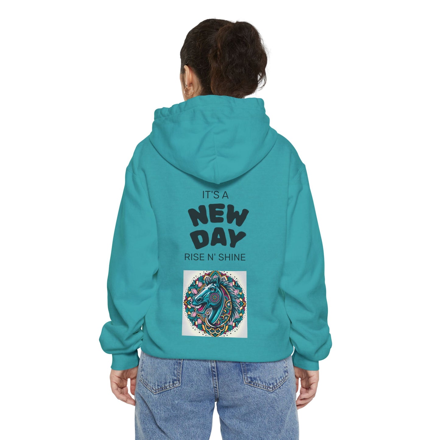 Mustang Design Hoodie, Cozy Unisex Hoodie, Gift for Him/Her, Stylish Casual Wear, Cool Streetwear