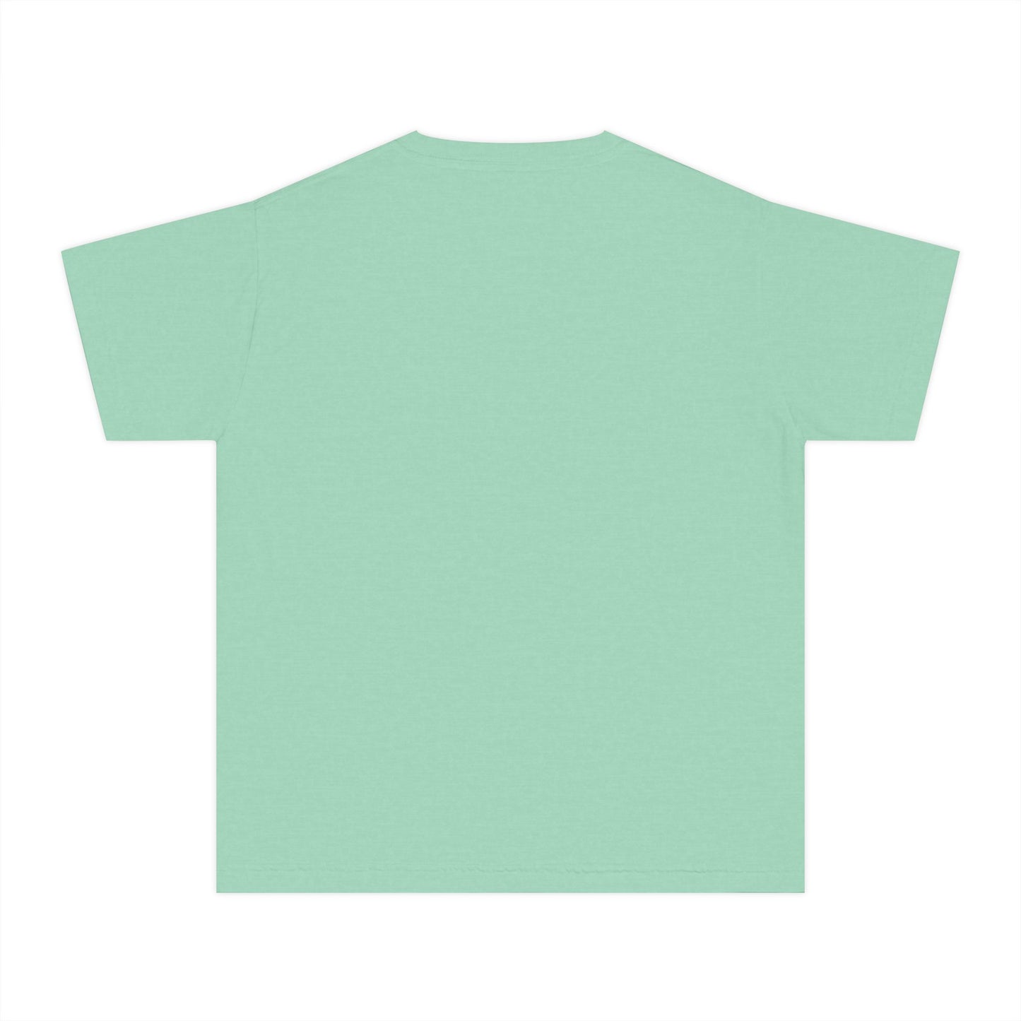 Sunny Leaf Youth Tee, Casual Summer T-Shirt, Nature Inspired Youth Shirt, Gifts for Kids, Eco-Friendly Apparel