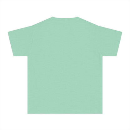 Sunny Leaf Youth Tee, Casual Summer T-Shirt, Nature Inspired Youth Shirt, Gifts for Kids, Eco-Friendly Apparel