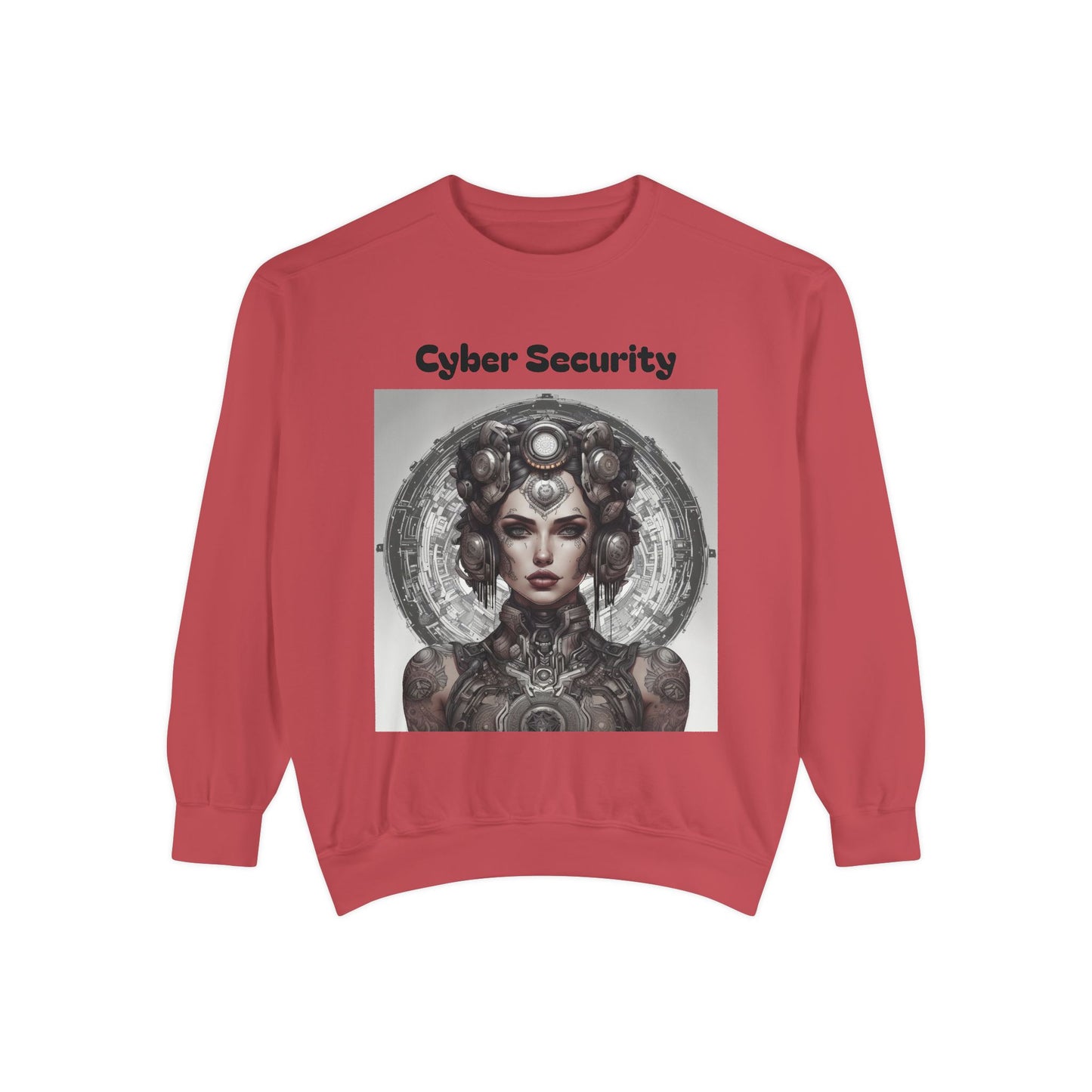 Cybersecurity Mandala Sweatshirt — Cyber Security Mandala Inspired Design