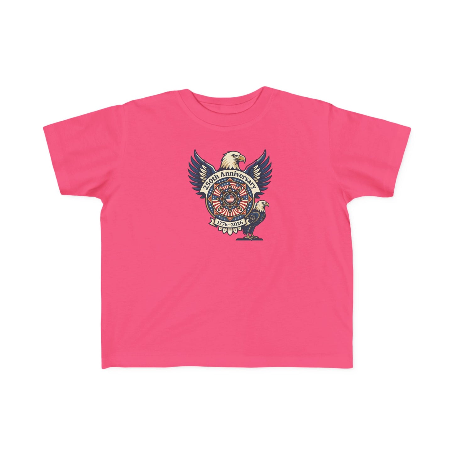 Toddler T‑Shirt – Vintage Eagle Emblem “American Pride” Kids Tee