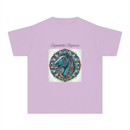 Colorful Unicorn Youth Tee, Playful Graphic Tee, Magical Kids Shirt, Birthday Gift, Fun Party Apparel