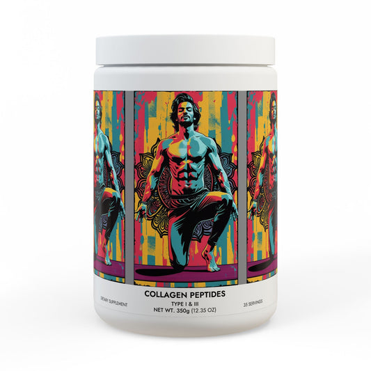 Collagen Peptides Type I & III Supplement (350g, 12.3oz)