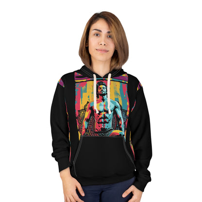 Bold Graphic Unisex Hoodie for Comfort and Style, Trendy Streetwear, Perfect Gift for Him or Her, Cozy Fashion Layer