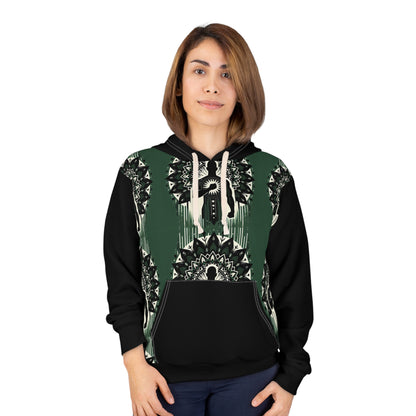 Bohemian Mandala Pullover Hoodie, Unisex Sweatshirt, Unique Gift for Yoga Lovers, Cozy Everyday Wear, Festival Outfit
