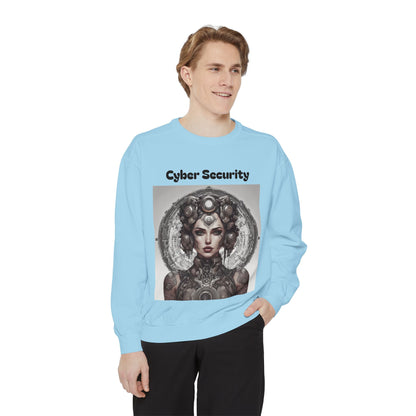 Cybersecurity Mandala Sweatshirt — Cyber Security Mandala Inspired Design