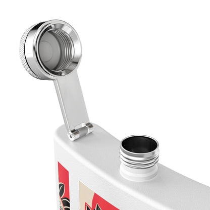 Colorful Yoga Stainless Steel Flask - Perfect for Meditation, Travel, Gifts, Outdoor Adventures, or Celebrations