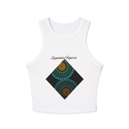 Women's Micro Rib Racer Tank Top