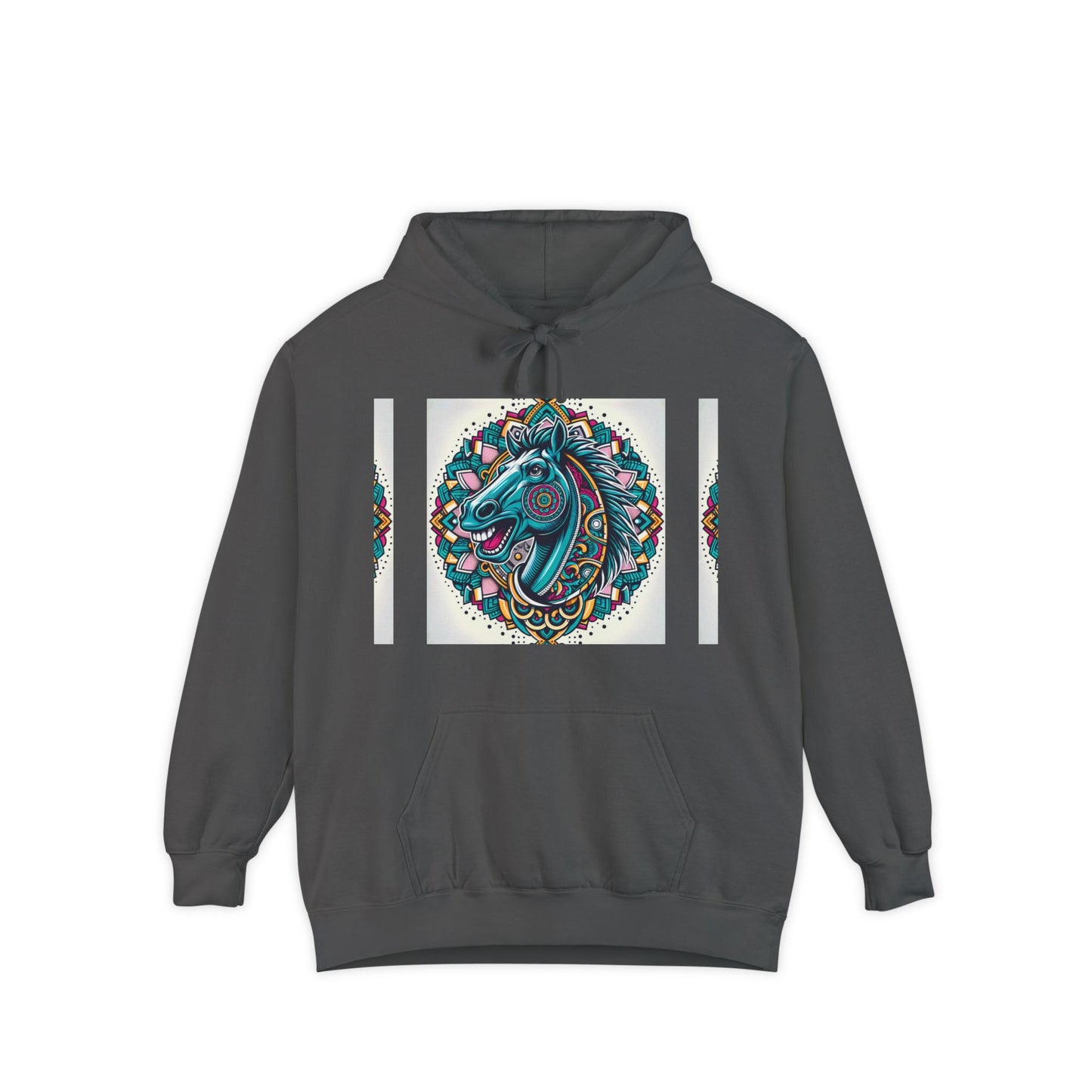Mustang Design Hoodie, Cozy Unisex Hoodie, Gift for Him/Her, Stylish Casual Wear, Cool Streetwear
