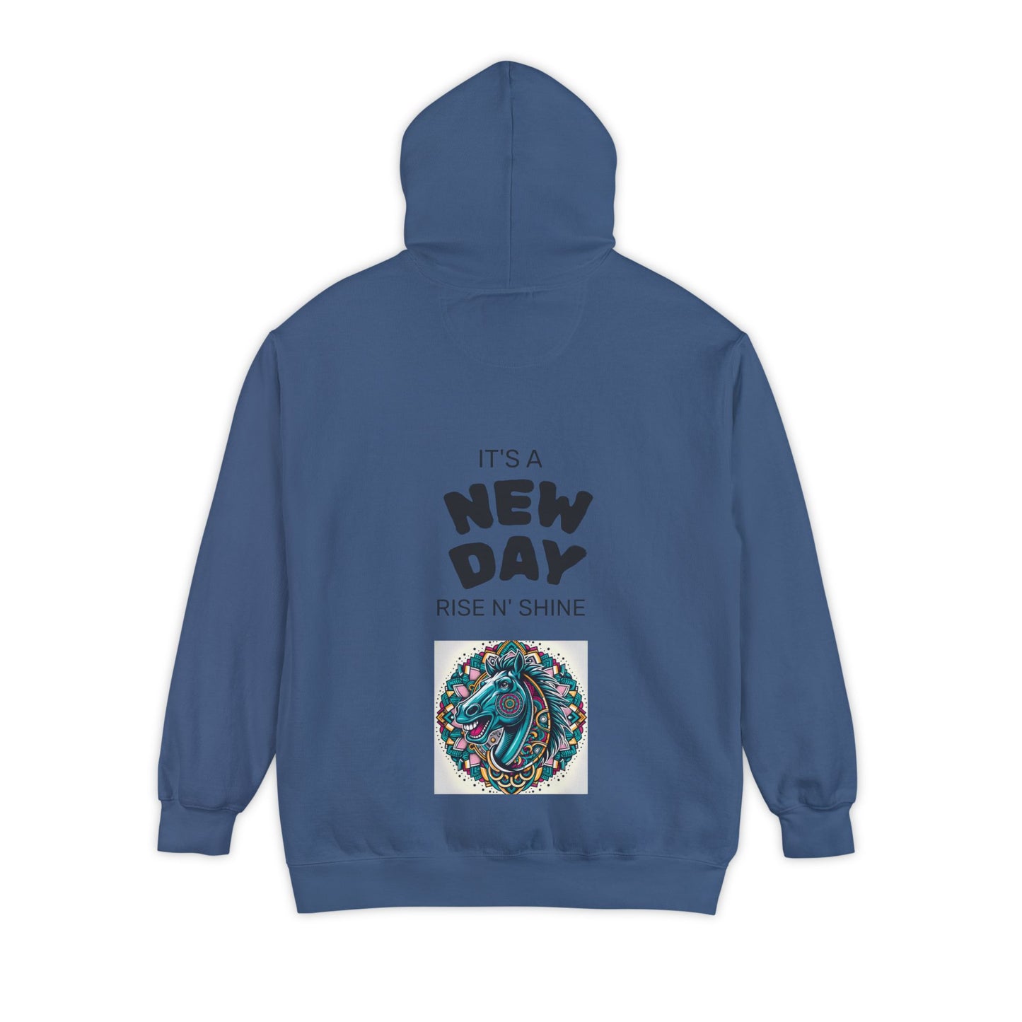 Mustang Design Hoodie, Cozy Unisex Hoodie, Gift for Him/Her, Stylish Casual Wear, Cool Streetwear