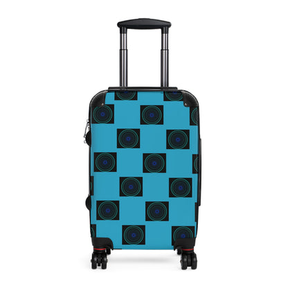 Vibrant Travel Suitcase, Unique Pattern Carry-On, Stylish Luggage for Travelers, Travel Accessories, Gift for Adventurers