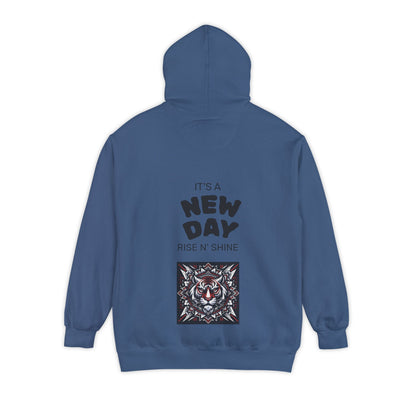 Fearless Tiger Design Hoodie, Cozy Unisex Hoodie, Gift for Him/Her, Stylish Casual Wear, Cool Streetwear