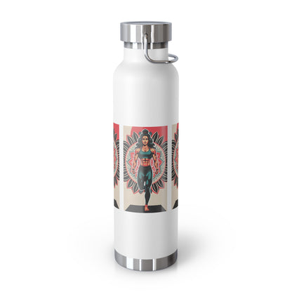 Colorful Insulated Water Bottle - 22oz - Perfect for Fitness, Travel, Hydration, Gifts & Eco-Conscious Living