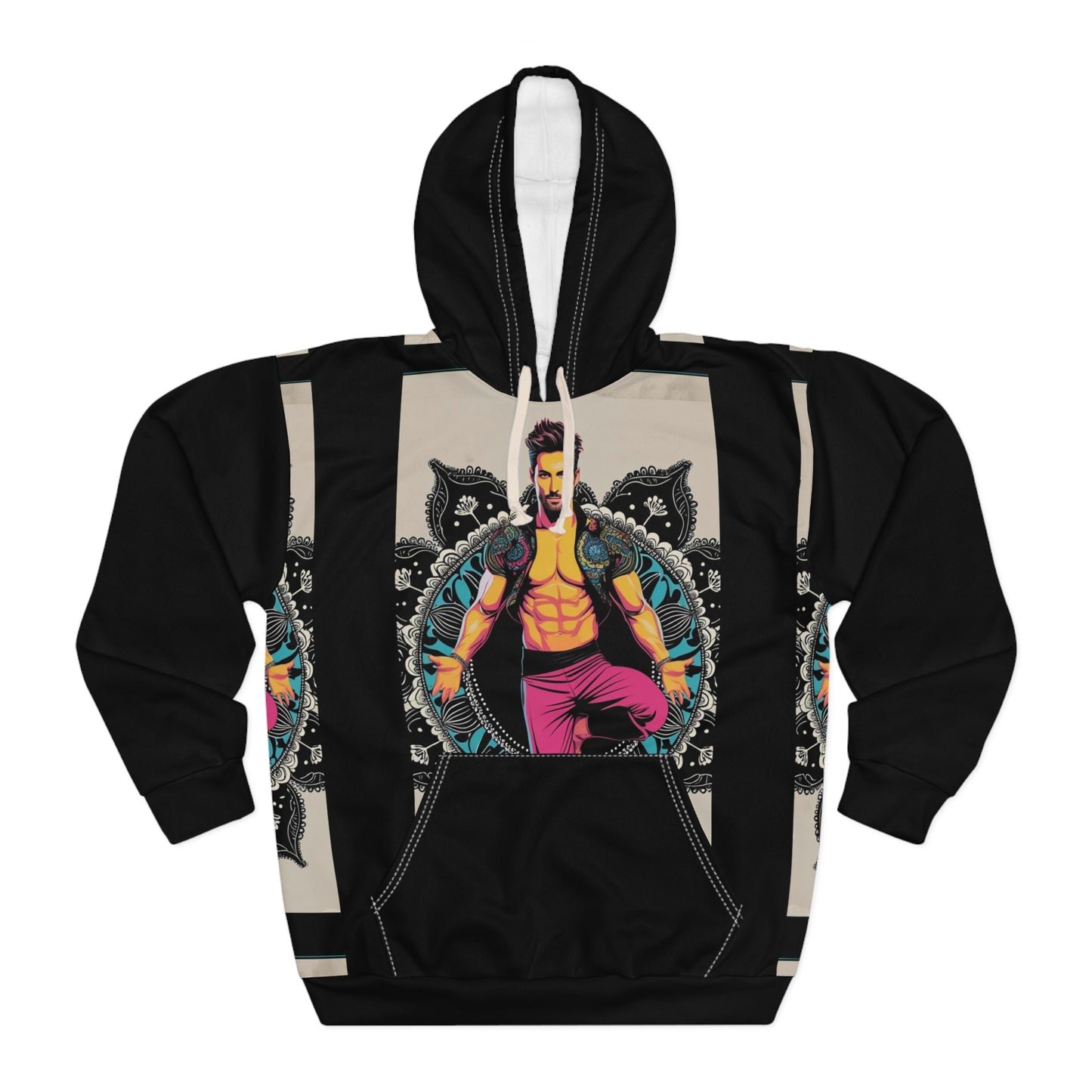 Bold Graphic Unisex Hoodie for Comfort and Style, Trendy Streetwear, Perfect Gift for Him or Her, Cozy Fashion Layer