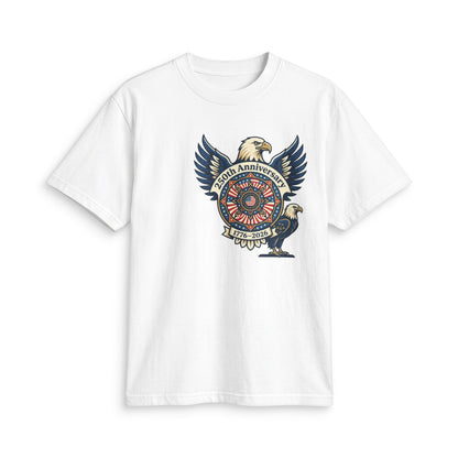 Eagle Emblem Anniversary T-Shirt — 250th 1776–2026 Patriotic Graphic Tee