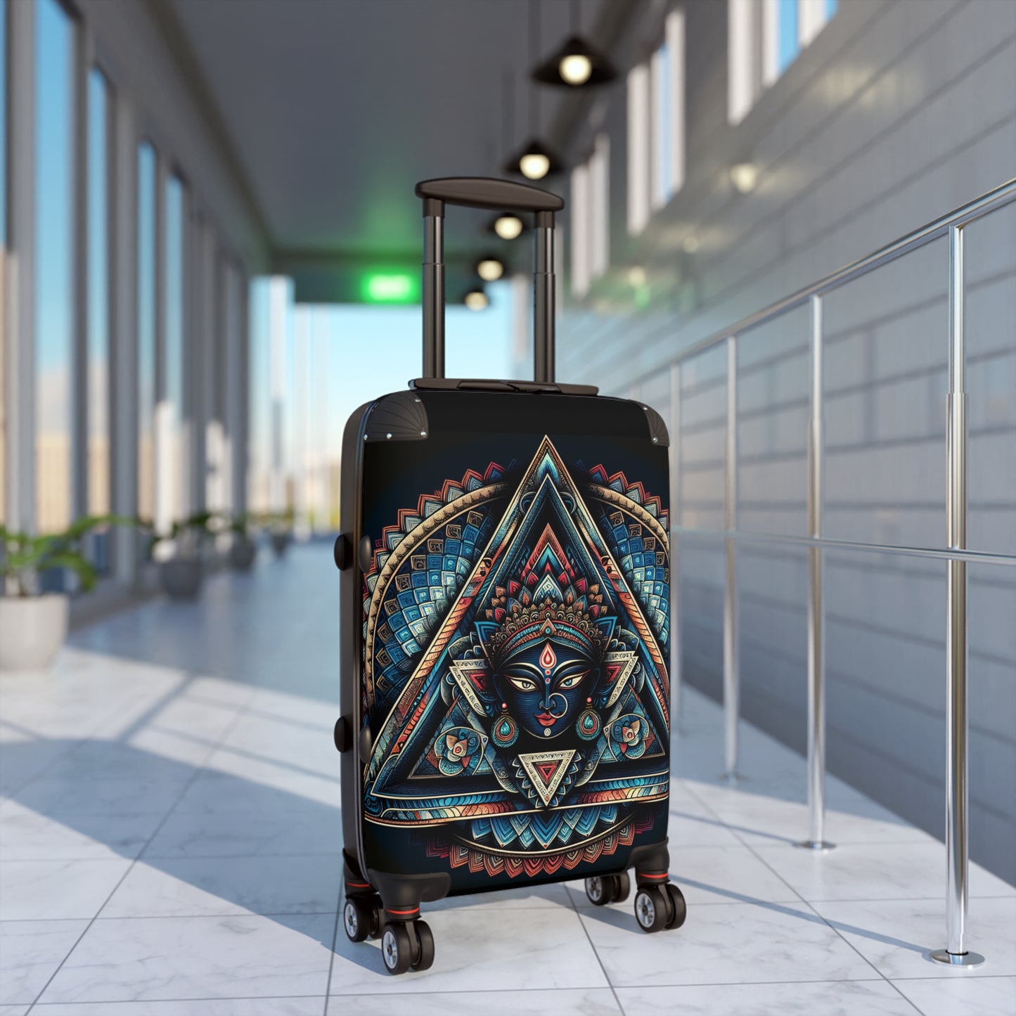 Bohemian Mandala Suitcase, Stylish Travel Luggage, Unique Carry-On for Frequent Flyers, Vibrant Design for Adventurers, Perfect Gift [...]