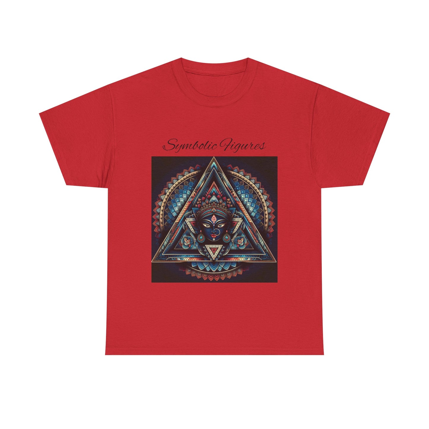 Symbiotic Figures Graphic Tee, Unisex Cotton T-Shirt, Psychedelic Art Shirt, Bohemian Style Tee, Mindful Wear, Festival Clothing