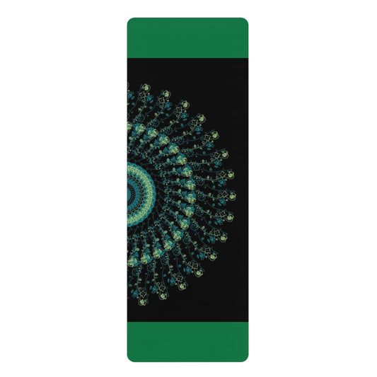 Mandala Pattern Rubber Yoga Mat | Non-Slip Exercise Mat for Yoga and Fitness