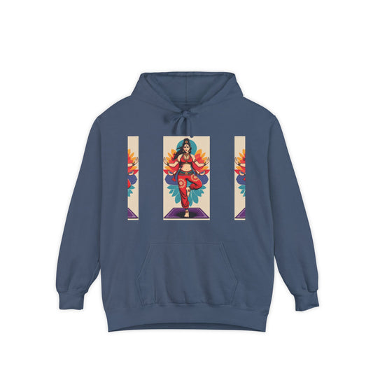 Yoga Hoodie, Cozy Unisex Hoodie, Gift for Him/Her, Stylish Casual Wear, Cool Streetwear