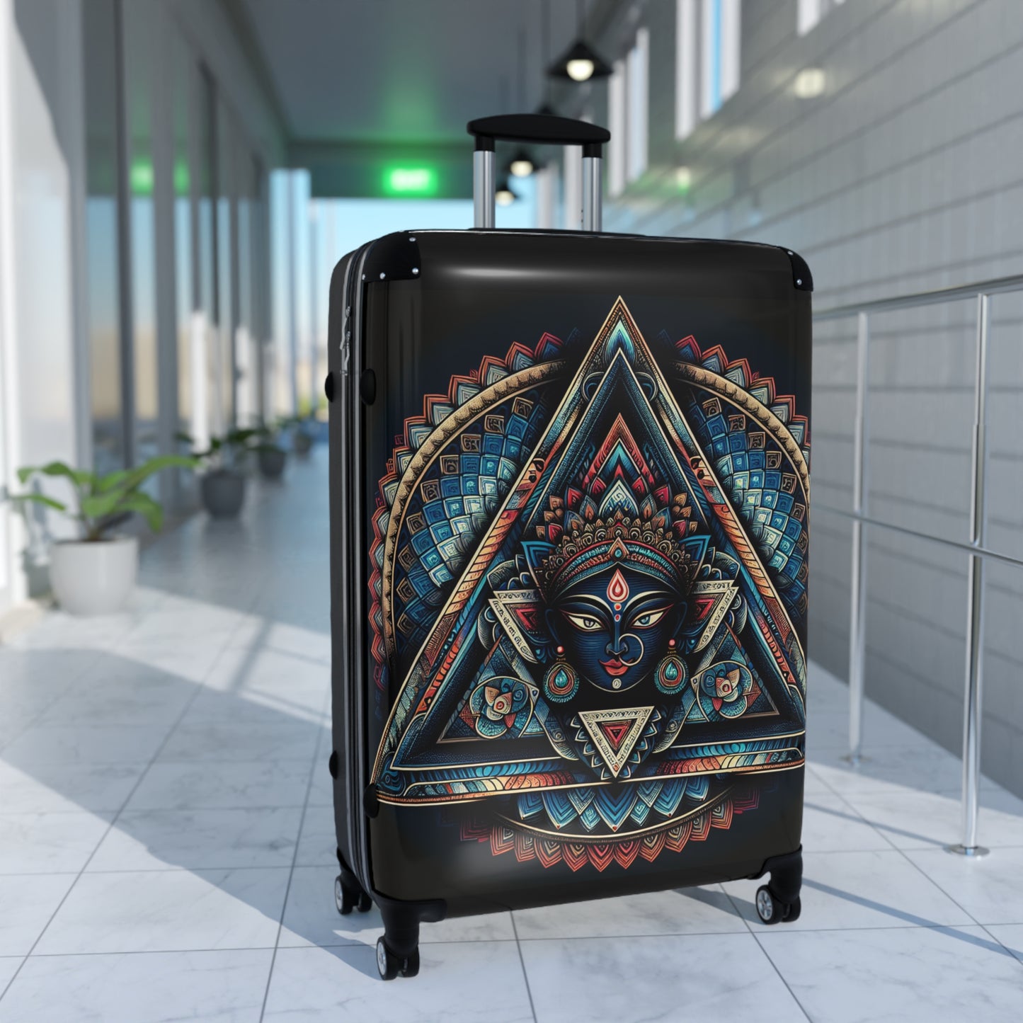 Bohemian Mandala Suitcase, Stylish Travel Luggage, Unique Carry-On for Frequent Flyers, Vibrant Design for Adventurers, Perfect Gift [...]