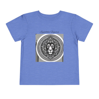 Lion Graphic Toddler Tee | Cute Kids T-Shirt, Animal Lover Gift, Birthday Outfit, Fun Playwear, Symbolic Figures Design