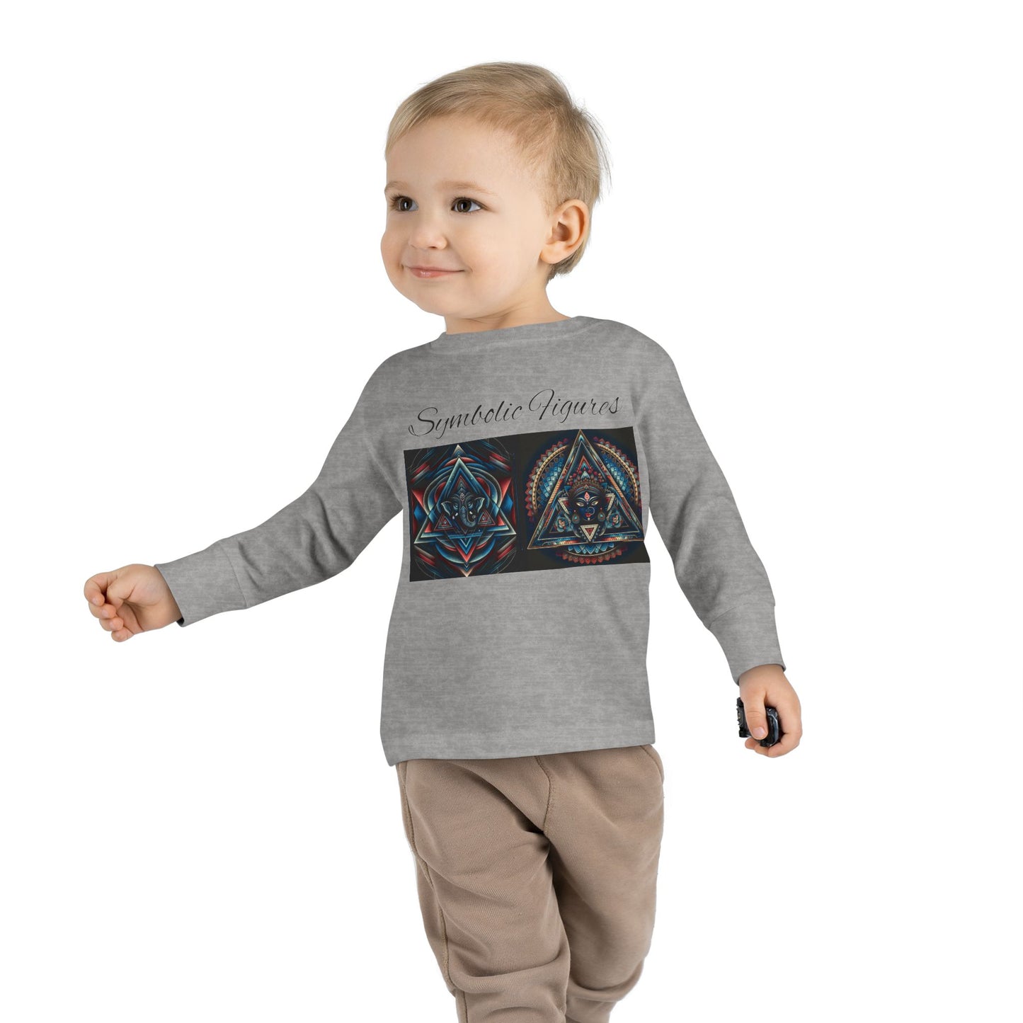 Toddler Long Sleeve Tee, Colorful Graphic Tee, Kids Playwear, Toddler Gift, Birthday Shirt, Baby Shower Gift