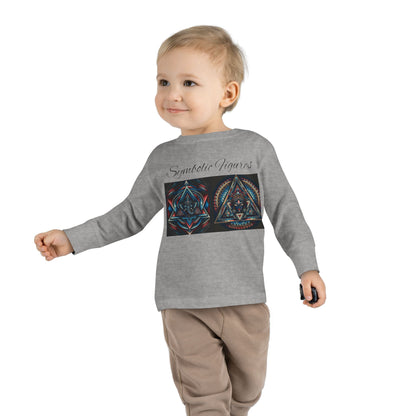 Toddler Long Sleeve Tee, Colorful Graphic Tee, Kids Playwear, Toddler Gift, Birthday Shirt, Baby Shower Gift