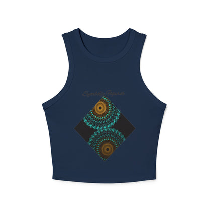 Women's Micro Rib Racer Tank Top