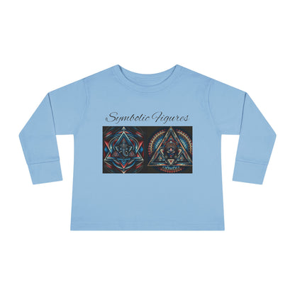 Toddler Long Sleeve Tee, Colorful Graphic Tee, Kids Playwear, Toddler Gift, Birthday Shirt, Baby Shower Gift