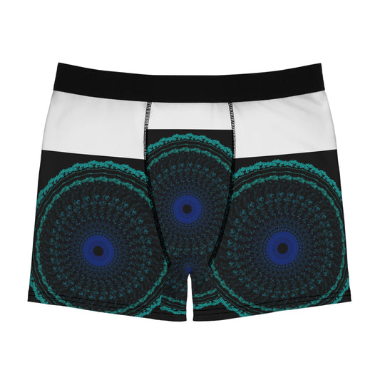 Stylish Men's Boxer Briefs with Mandala Design, Comfortable Underwear, Gifts for Him, Trendy Boxers, Unique Men's Fashion