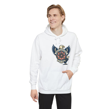 Eagle Vintage Emblem Hoodie — Americana Graphic Pullover