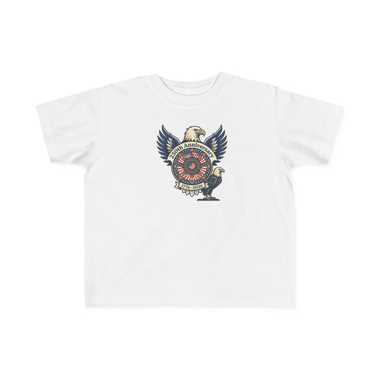 Toddler T‑Shirt – Vintage Eagle Emblem “American Pride” Kids Tee
