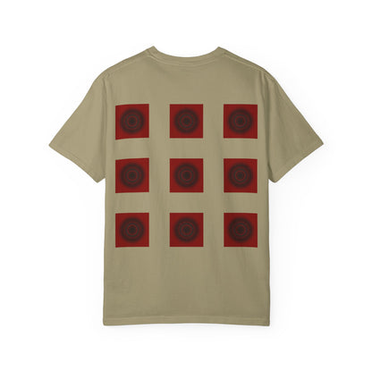 Symbolic Figures Unisex Garment-Dyed T-Shirt - Bohemian Style for Art Lovers