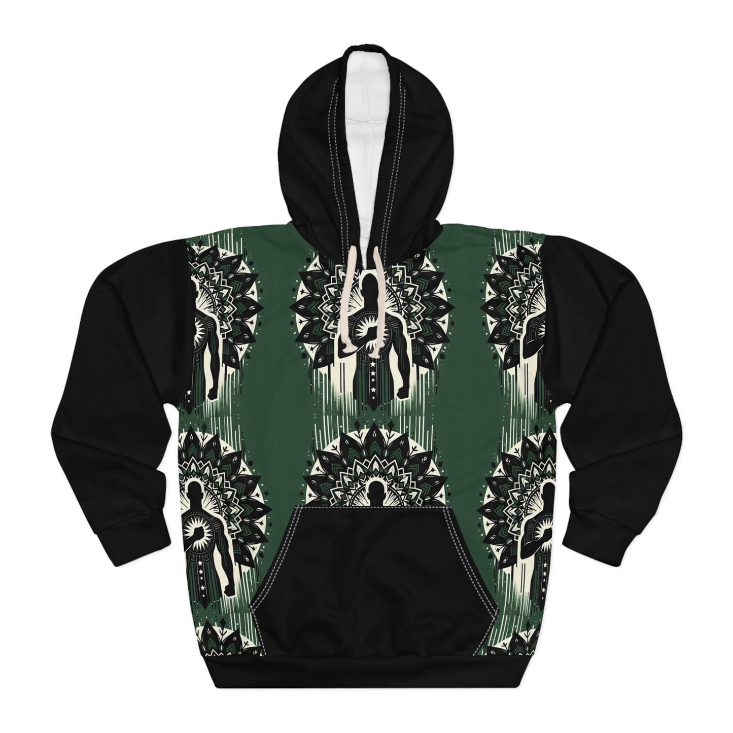 Bohemian Mandala Pullover Hoodie, Unisex Sweatshirt, Unique Gift for Yoga Lovers, Cozy Everyday Wear, Festival Outfit