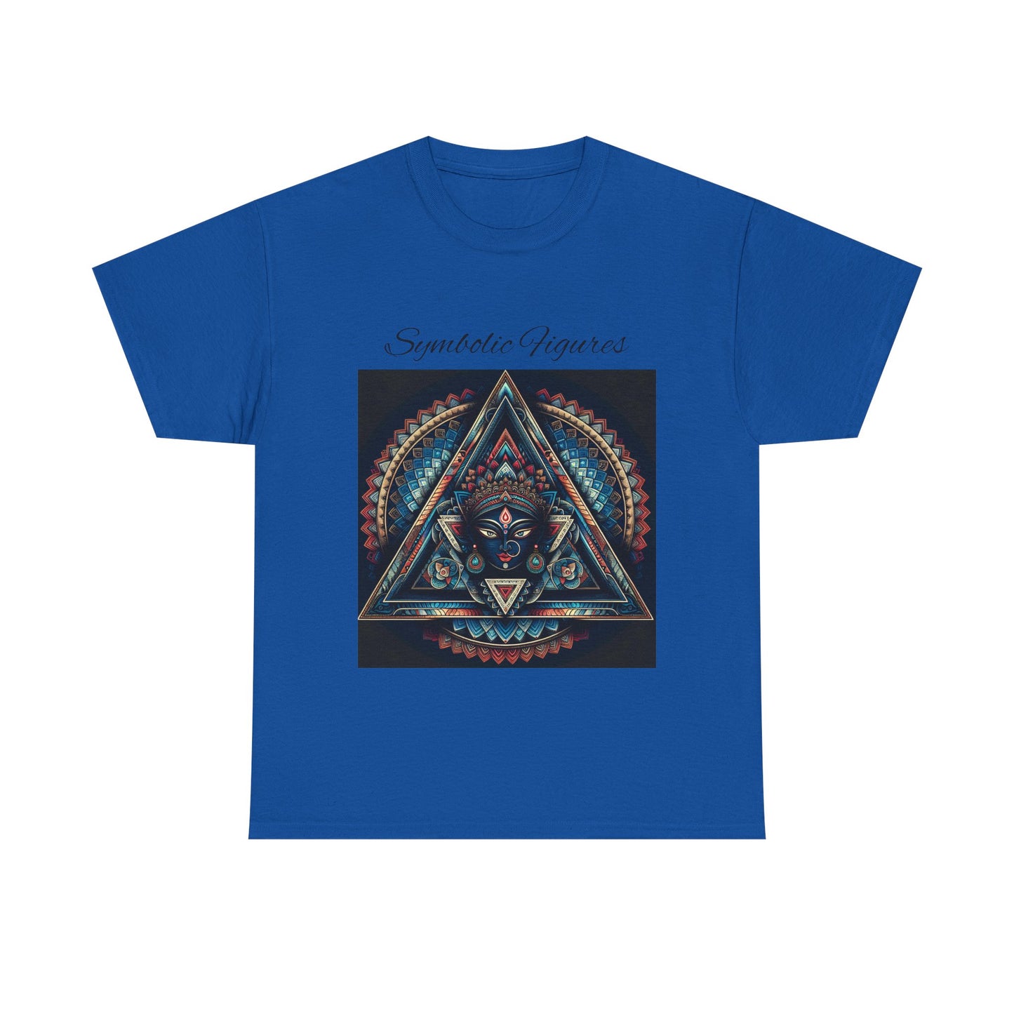 Symbiotic Figures Graphic Tee, Unisex Cotton T-Shirt, Psychedelic Art Shirt, Bohemian Style Tee, Mindful Wear, Festival Clothing