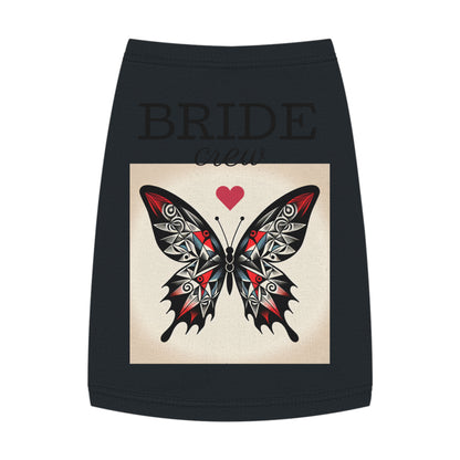 Butterfly Pet Tank Top, Summer Pet Apparel, Cute Dog Shirt, Stylish Cat Tank, Pet Gift for Warm Days, Pet Fashion